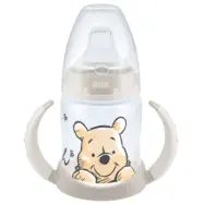 NUK drickpipsflaska First Choice Learner 150 ml, Nalle Puh beige