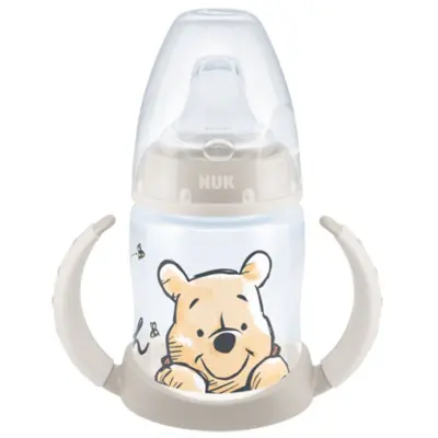 NUK drickpipsflaska First Choice Learner 150 ml, Nalle Puh blå