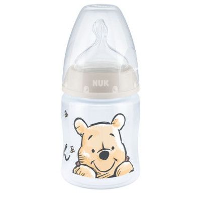 NUK nappflaska First Choice+ 150 ml Nalle Puh, beige