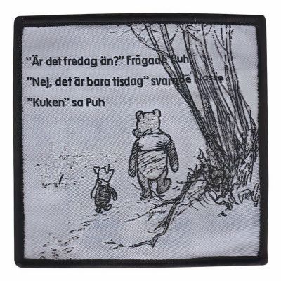 Tygmärke Är Det Fredag Än