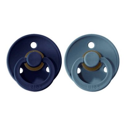 BIBS napp Colour 2-pack 0-6 mån, deep space/petrol