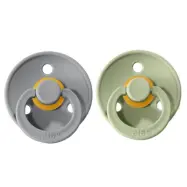 BIBS napp Colour 2-pack 0-6 mån, sage/cloud