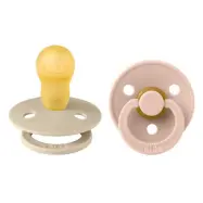 BIBS napp Colour 2-pack 18+ mån, vanilla/blush