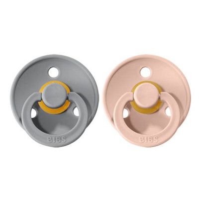 BIBS napp Colour 2-pack 6-18 mån, cloud/blush