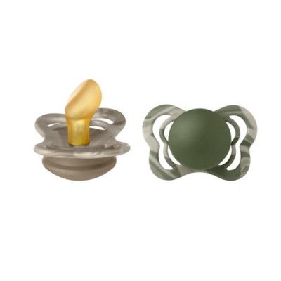 BIBS napp Couture 2-pack 0-6 mån, camo green mix