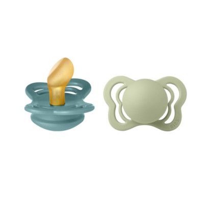 BIBS napp Couture 2-pack 0-6 mån, island sea/sage