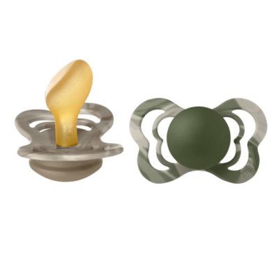 BIBS napp Couture 2-pack 6-18 mån, camo green mix