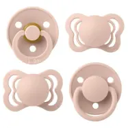 BIBS Try It Collection latex/silikon 4-pack, blush