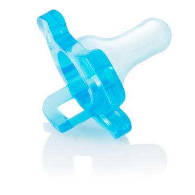 Dr Brown Sugnapp Silikon 0-6mån 2-p (Blå)