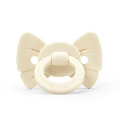 Elodie Details napp binky bow newborn, oat white