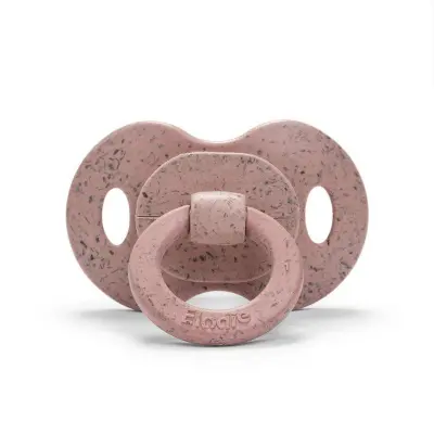 Elodie Details napp i bambu faded rose/ortodontisk silikon