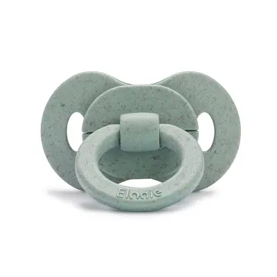 Elodie Details napp i bambu mineral green, latex (newborn)