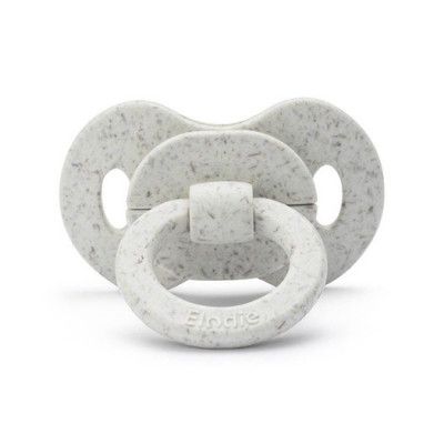 Elodie Details napp i bambu vanilla white, latex (newborn)