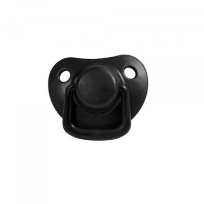 Filibabba napp silikon 0-6m 2-pack, black