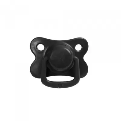 Filibabba napp silikon 6m+ 2-pack, black