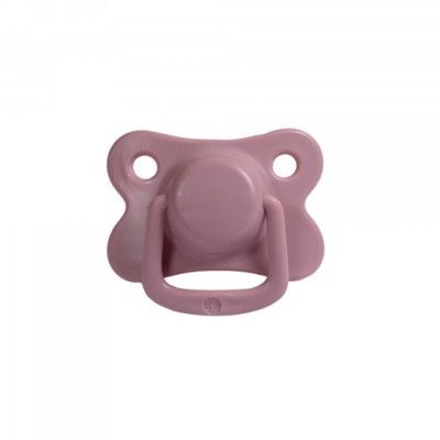 Filibabba napp silikon 6m+ 2-pack, dusty rose