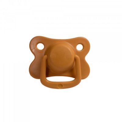 Filibabba napp silikon 6m+ 2-pack, golden mustard