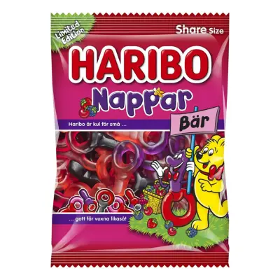 Haribo Nappar Bär - 170 gram