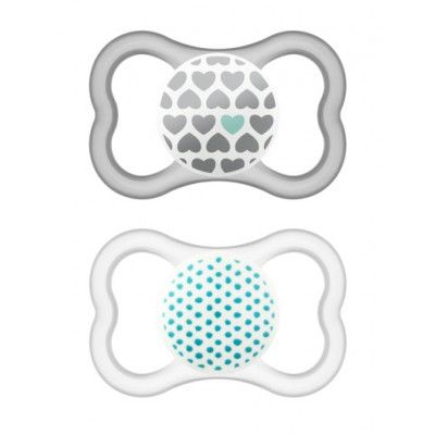 MAM Sugnapp Air Silikon 6+ mån (Grå)