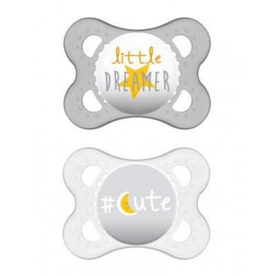 MAM Sugnapp Original Silikon 0-6 mån (Neutral)