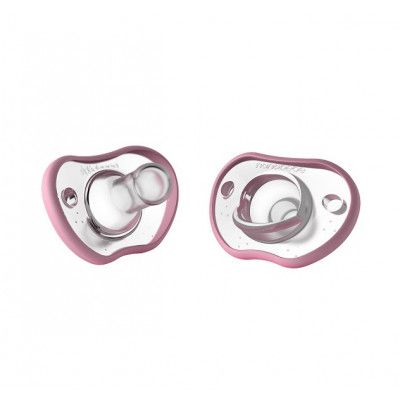 Nanobébé Flexy Soother Rosa 2 st