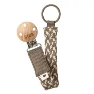 BIBS napphållare, dark oak/vanilla