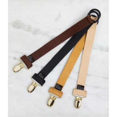 Elodie Details Napphållare Läder (Black)