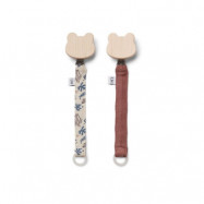 Liewood napphållare Barry 2-pack, coral floral/mix