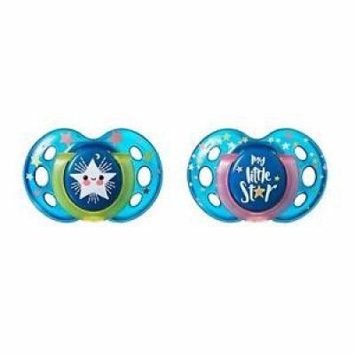 Tommee Tippee CTN Sugnapp Night Time 18-36mån 2-p (Turkos)