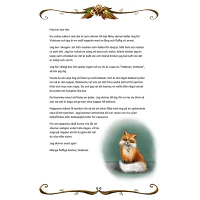 Nissebrev Julkalender Sluta Med Napp - Breven