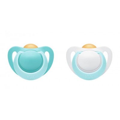 Nuk Genius Sugnapp Latex Strl.1 (Turkos/Vit)