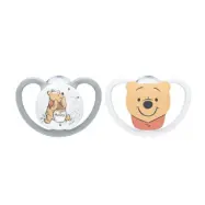 NUK napp Pacifier Star 0-6 mån, Nalle Puh
