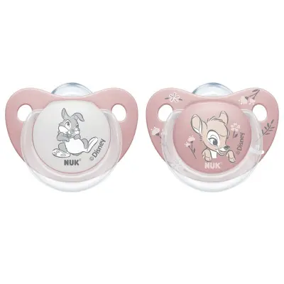 NUK napp Pacifier Trendline 0-6 mån, bambi