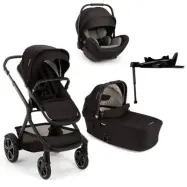 Nuna Demi Next duovagn + Arra Flex babyskydd + Next isofixbas
