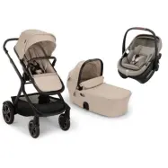 Nuna Demi Next duovagn + Maxi-Cosi Coral Slide Pro babyskydd