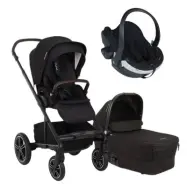 Nuna Mixx Next duovagn + BeSafe Izi Go Modular X2 babyskydd