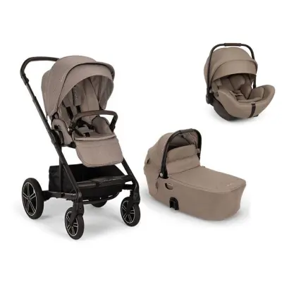 Nuna Mixx Next duovagn + Nuna Arra Flex babyskydd