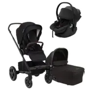 Nuna Mixx Next duovagn + Thule Maple babyskydd