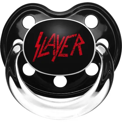 Slayer Napp - Metal-Kids - Logo - för  svart/röd