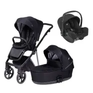 Tinynord Lux duovagn + Joie i-Snug 2 R129 babyskydd