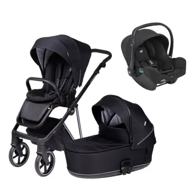Tinynord Lux duovagn + Joie i-Snug 2 R129 babyskydd