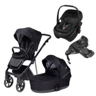 Tinynord Lux duovagn + Maxi-Cosi Coral Slide Pro babyskydd + isofixbas