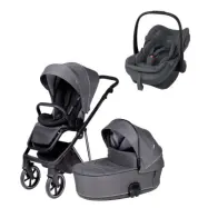 Tinynord Lux duovagn + Maxi-Cosi Pebble Slide Pro babyskydd