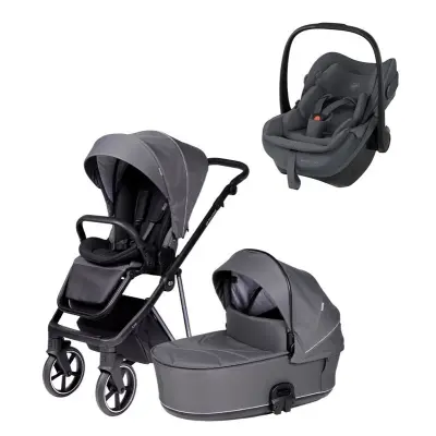 Tinynord Lux duovagn + Maxi-Cosi Pebble Slide Pro babyskydd