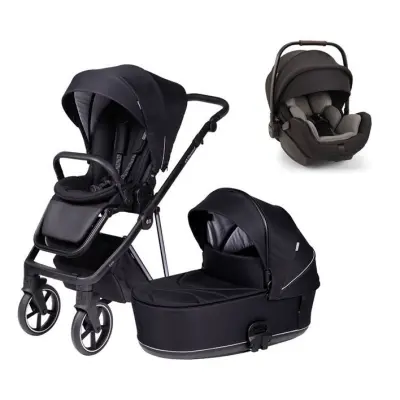 Tinynord Lux duovagn + Nuna Arra Flex lutningsbart babyskydd