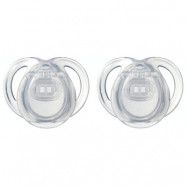 Tommee Tippee CTN Sugnapp Any Time 0-6mån 2-p (Transparent)