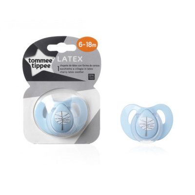 Tommee Tippee CTN Sugnapp Cherry Latex 6-18 mån (Blå)