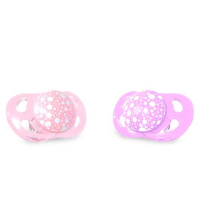 Twistshake Napp 0-6 mån 2-pack (Rosa/Lila)
