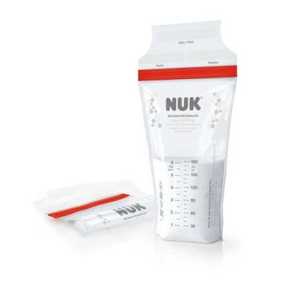 NUK bröstmjölkspåsar 25-pack
