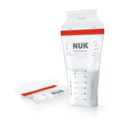 NUK bröstmjölkspåsar 25-pack